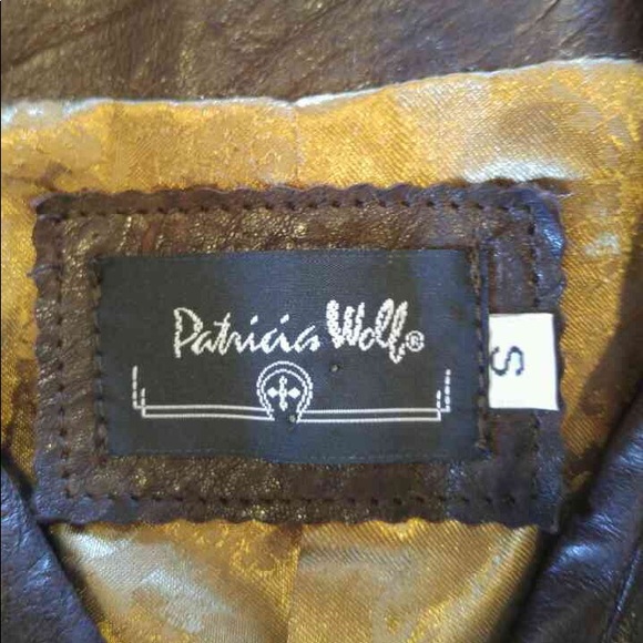 NWOT Patricia Wolfe leather jacket!! - Picture 5 of 8